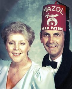 Portrait of Bert and Pauline Guzzwell